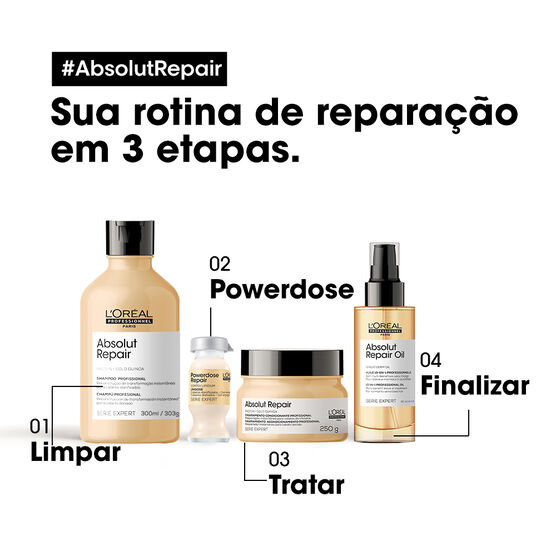 Ampola de Tratamento L'ore&aacute;l Professionnel Powerdose Absolut Repair